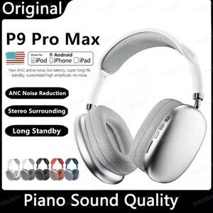 NEW P9 Pro Max Air Wireless Bluetooth Headphones Noise Cancelling Earphones